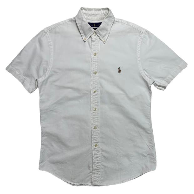 RALPH LAUREN 화이트 셔츠 S