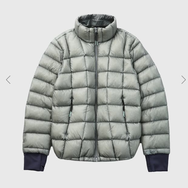 MODULAR LIGHT GOOSE PUFFER (LIGHT GREY)
