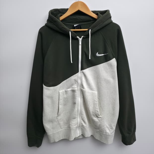 [XL] 나이키 컬러블록 후드집업