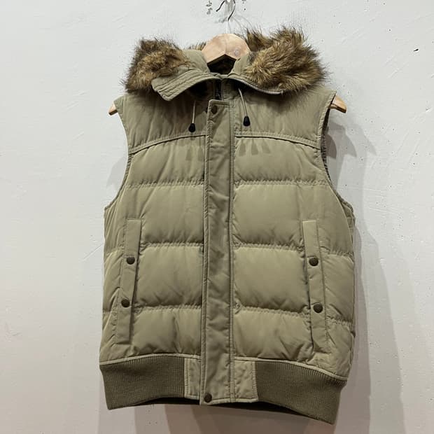 유니클로 재팬 다운 퍼 패딩 베스트 조끼 M