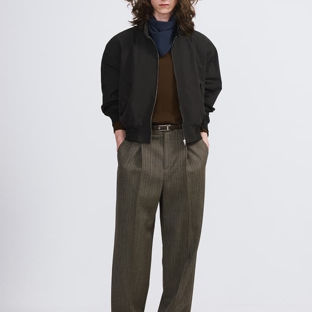 렉토 크롭 해링턴 점퍼 자켓 블랙