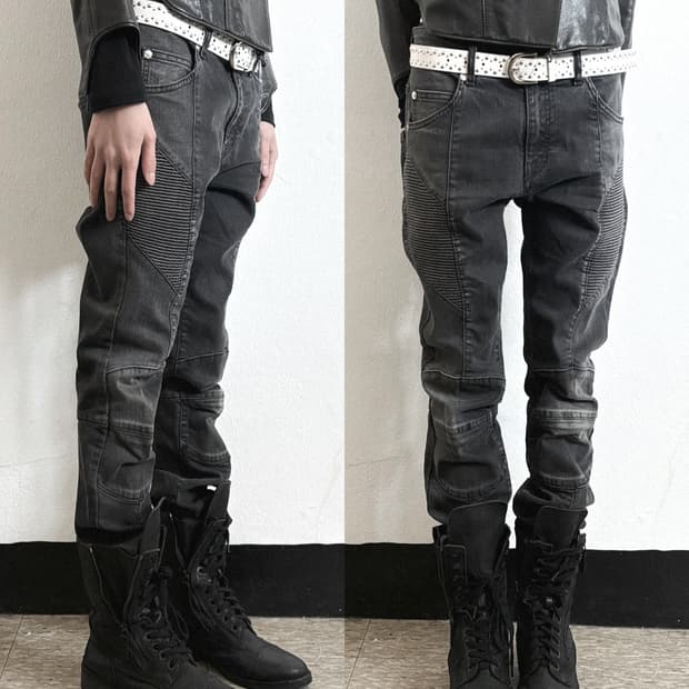 피에르발망 2010 패널라이즈 슬림 스트레이트 바이커데님