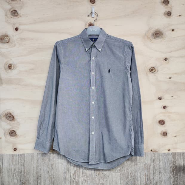 856) 폴로 랄프로렌 체크 긴팔 셔츠