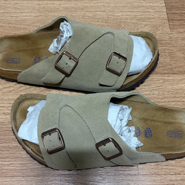 [280]버켄스탁 취리히 타우페 샌들 슬리퍼