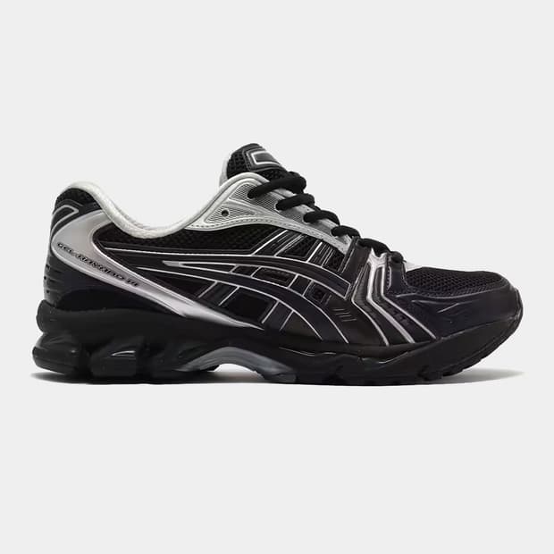 아식스 언더마이카 젤 카야노 14 블랙 퓨어 실버