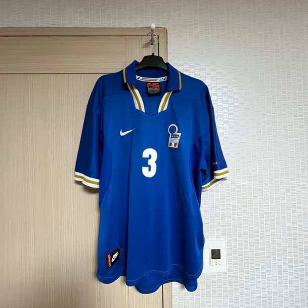 [XL] 이탈리아 96-97 홈 말디니 마킹 유니폼