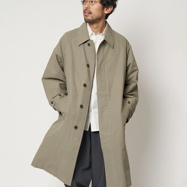 프릭스스토어 3way 스텐컬러 발마칸 코트 세이지 L