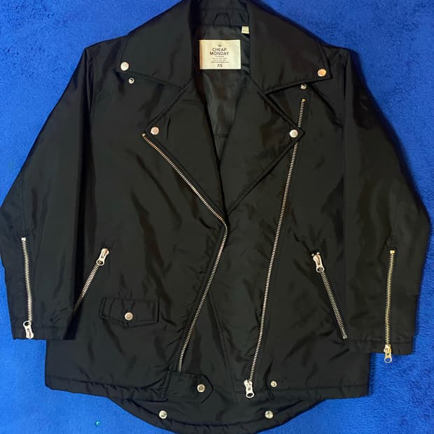 CheapMonday 칩먼데이 나일론 크레이브 자켓 XS