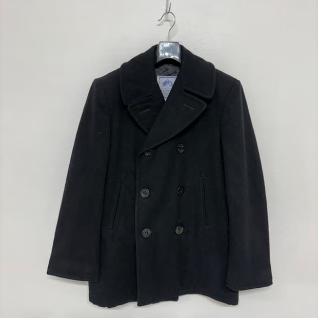 00's USN Wool Pea Overcoat.