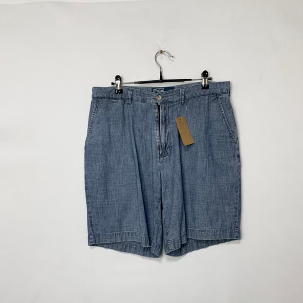 폴로 랄프로렌 반바지 데님 팬츠 버뮤다 정품 빈티지 34인치
