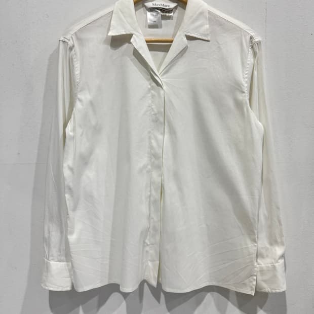 MaxMara 흰색 블라우스 40 사이즈 정품
