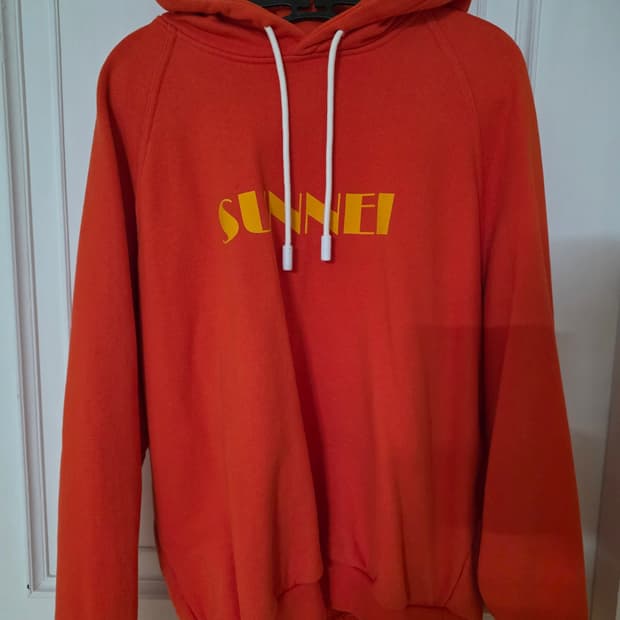 SUNNEI 후드티 오렌지