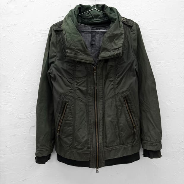 qualite 투웨이집업 자켓