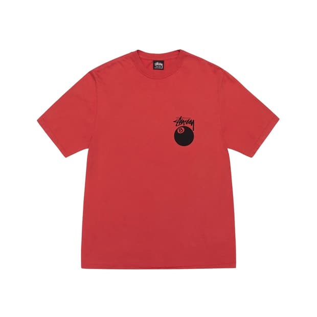 stussy 8 ball t-shirt