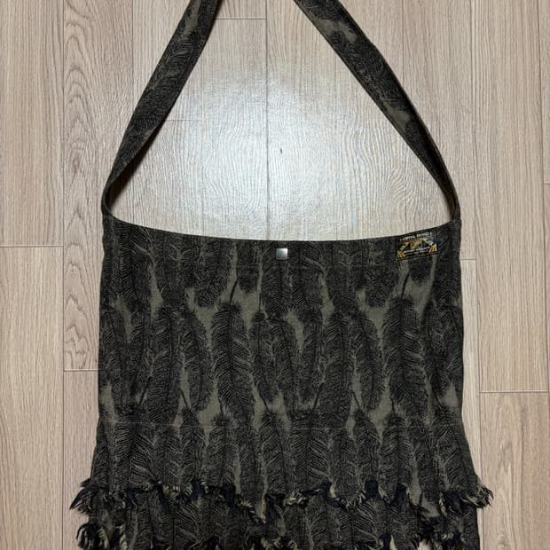 [L] Kapital 24ss feather denim bag