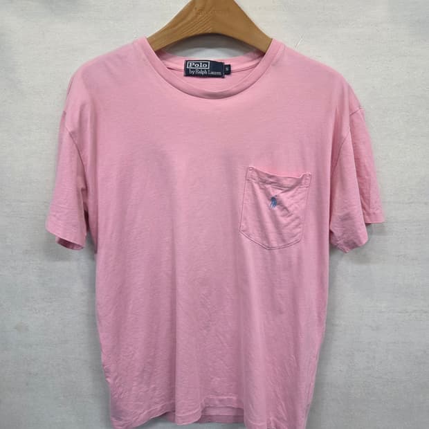 폴로랄프로렌 구형 빈티지 포켓반팔 s 핑크