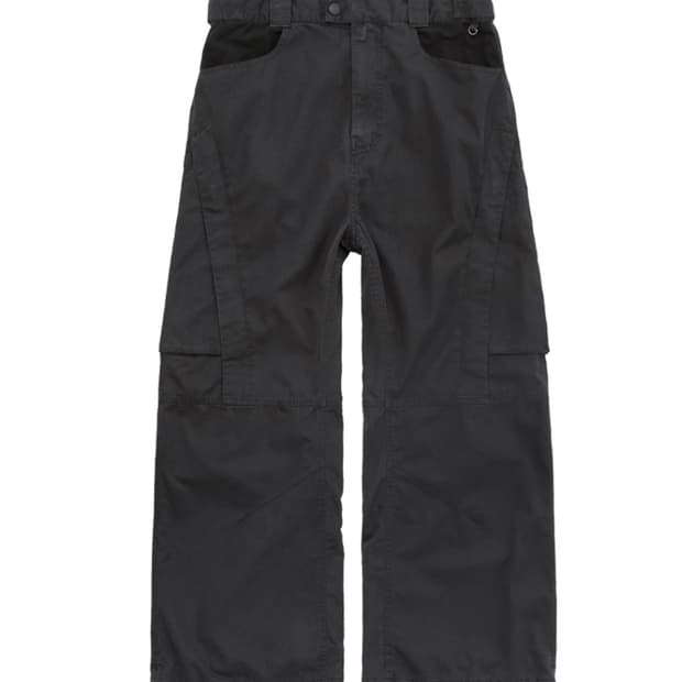 [2]폴리테루 보더 팬츠 다크 네이비