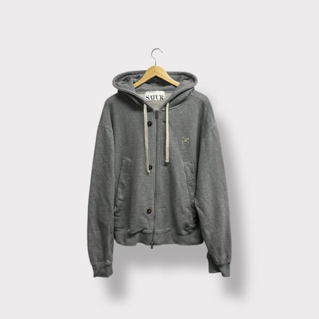 세터 Satur 테오 코튼 후드집업 XL 