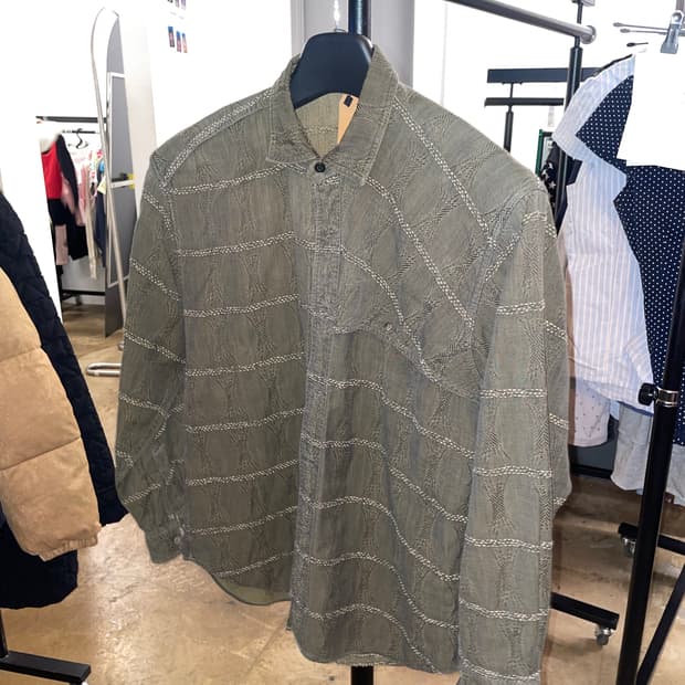 이세미미야케 빈티지 셔츠 s