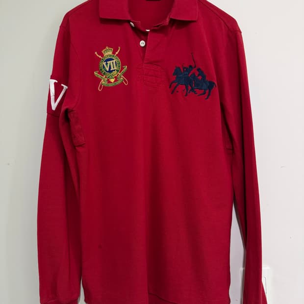 폴로 랄프로렌 더블 빅포니 럭비 PK 티셔츠 