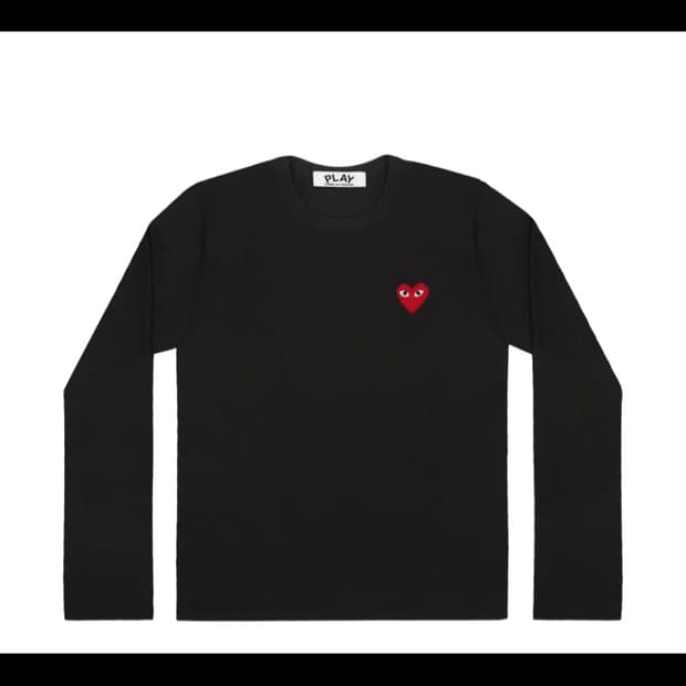 꼼데가르송 롱슬리브