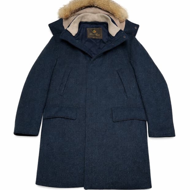 로로피아나 아이서 캐시미어 폭스퍼 코트 100사이즈 판매