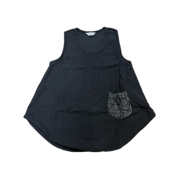 빈티지 동양풍 모리걸 슬리브리스 나시