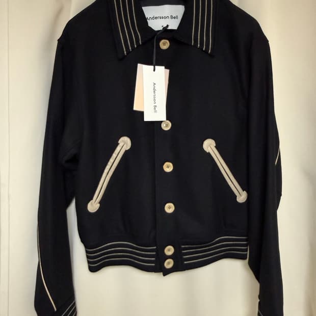 앤더슨벨 바시티 가디건 자켓 awa466m(BLACK) M