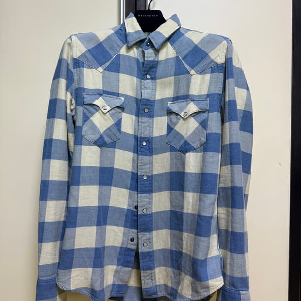 더블알엘 웨스턴 셔츠 사이즈 m