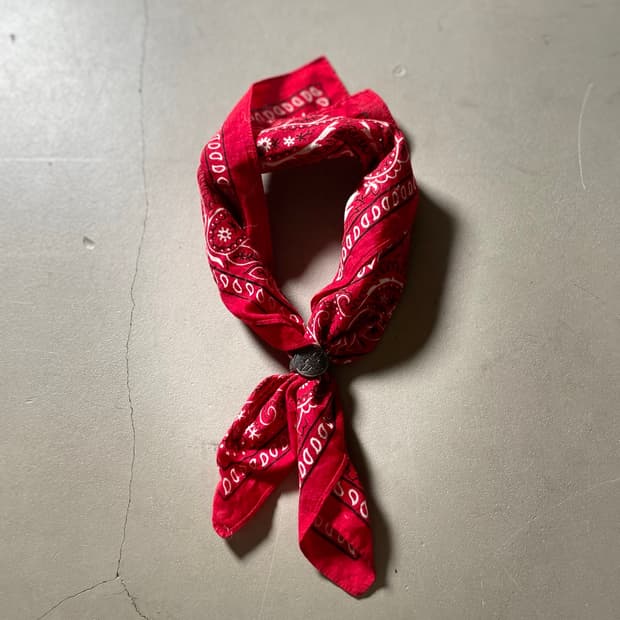 Vintage Paisley Bandana Scarf