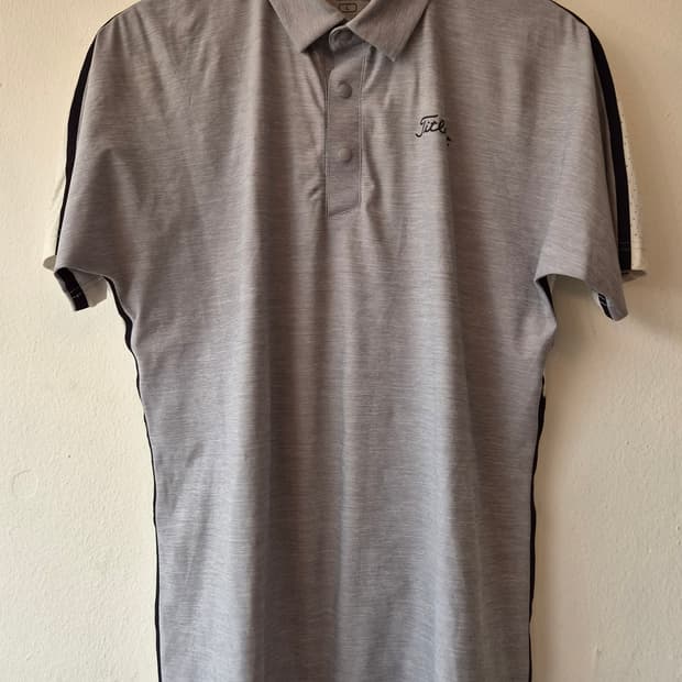 타이틀리스트 남성 골프 반팔 PK카라티셔츠

