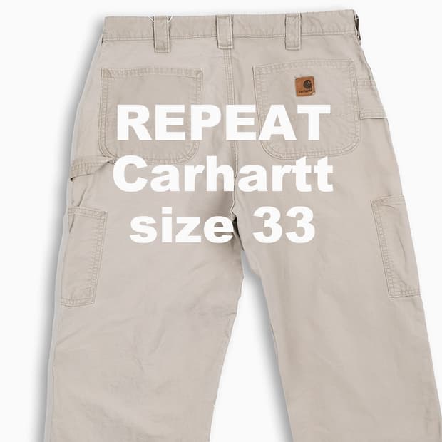 빈티지 칼하트 카펜터 워크 팬츠 33 인치 CH1513401