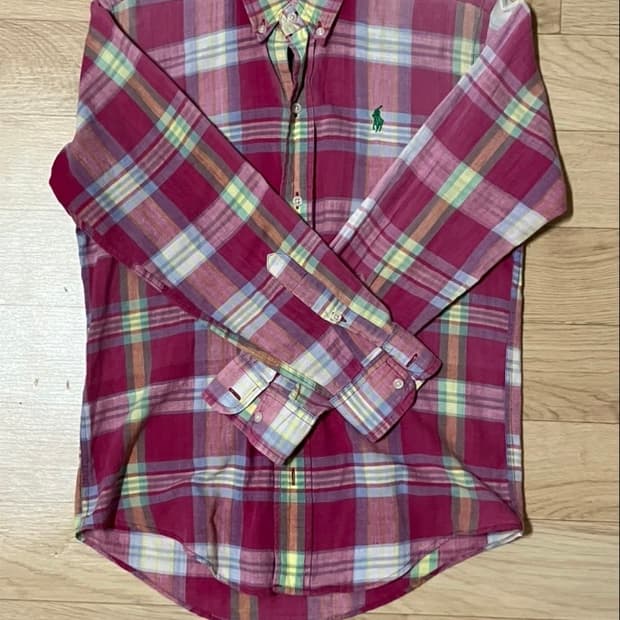 폴로 체크 셔츠