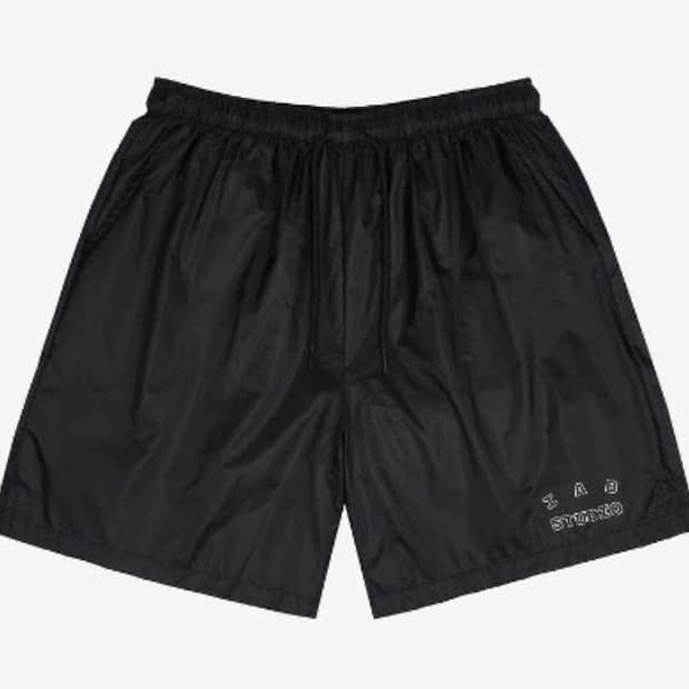 아이앱 립스탑 쇼츠 블랙 IAB Studio Ripstop Shorts