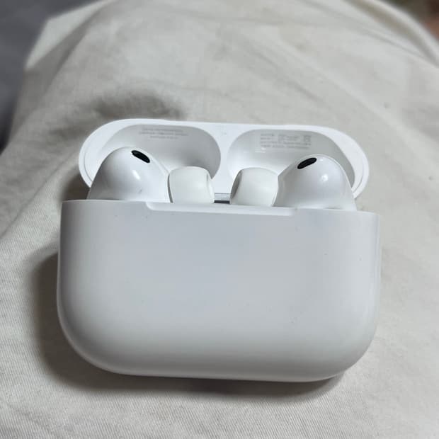 에어팟 프로3세대 상태 좋아요 (단품, 기능 이상 없음)