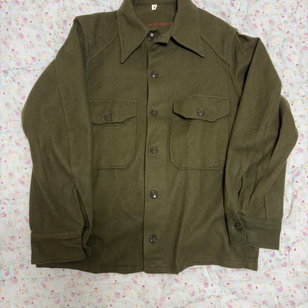 50‘s 미군 울 셔츠 자켓 100-105
