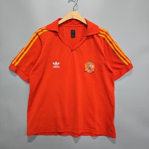 아디다스(adidas) 스페인 트레포일 반팔 카라티 L