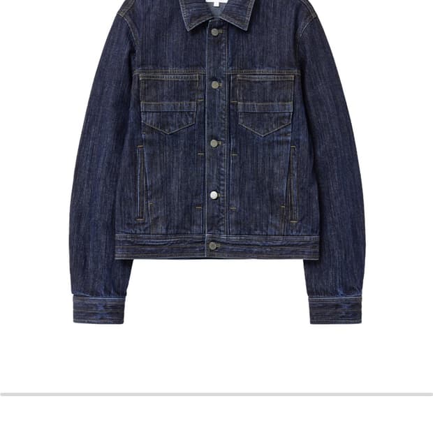 미세키 서울 Pleats denim trucker jacket 3size
