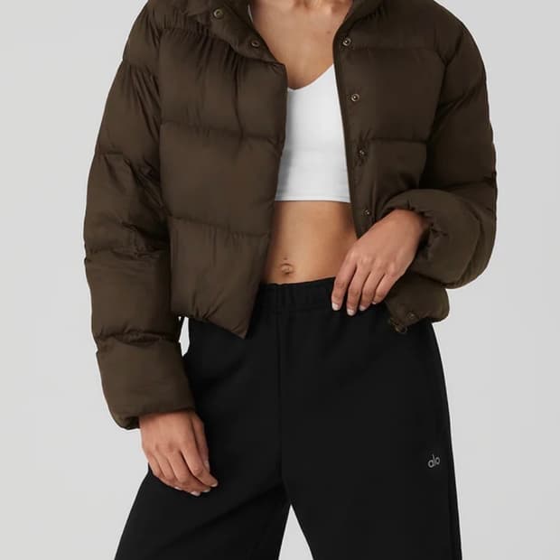 알로 패딩 gold rush puffer