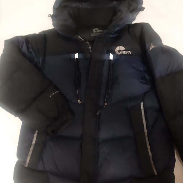 네파 패딩 95  솜털9 네이비