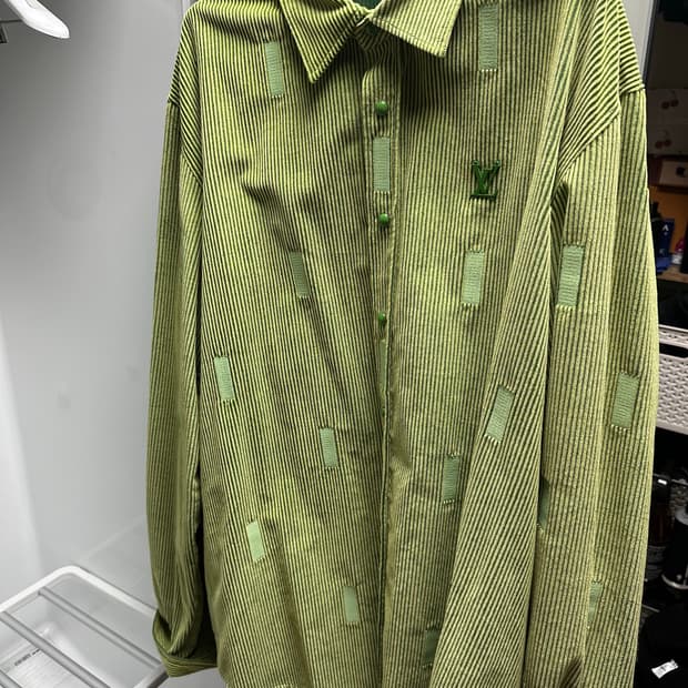 루이비통 박서보 콜라보 셔츠 XL