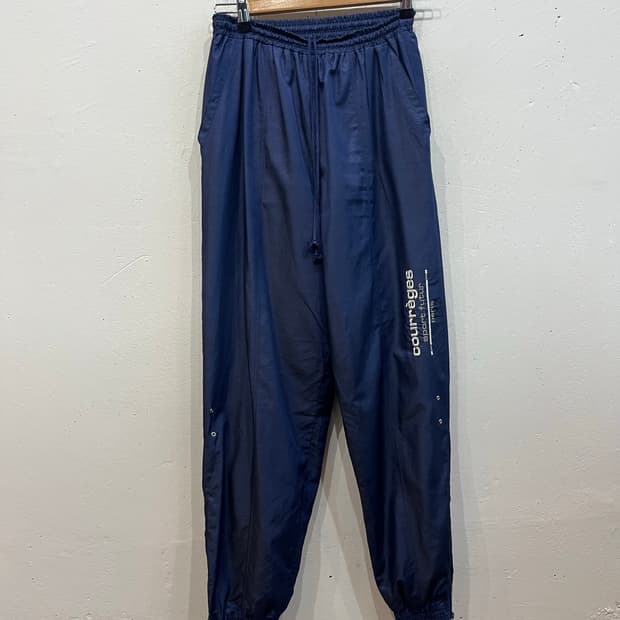 꾸레쥬 로고 트랙팬츠 Made in JAPAN