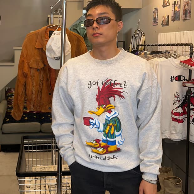 90’s Universal Studio Woodpecker sweat