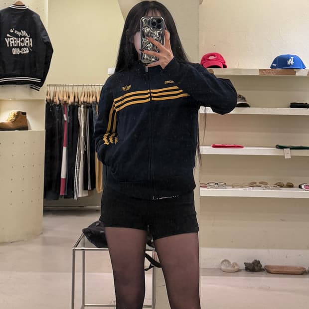 아디다스 트레포일 로고 트랙 자켓 U1453