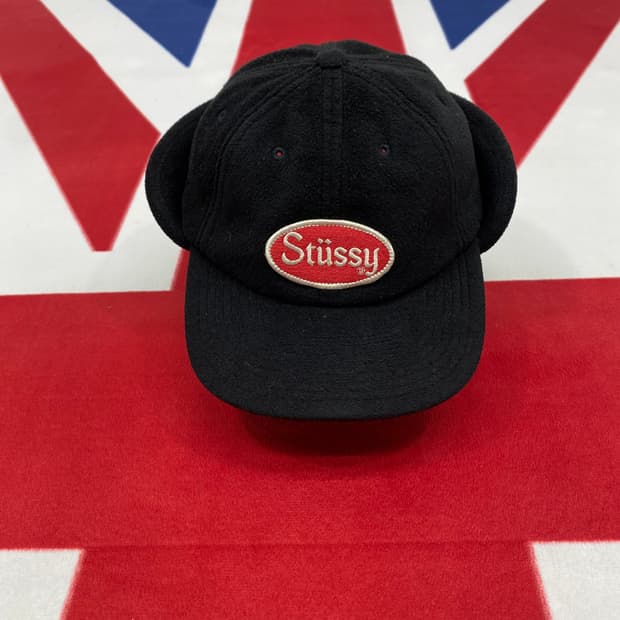 스투시 플리스 이어플랩 캡 free