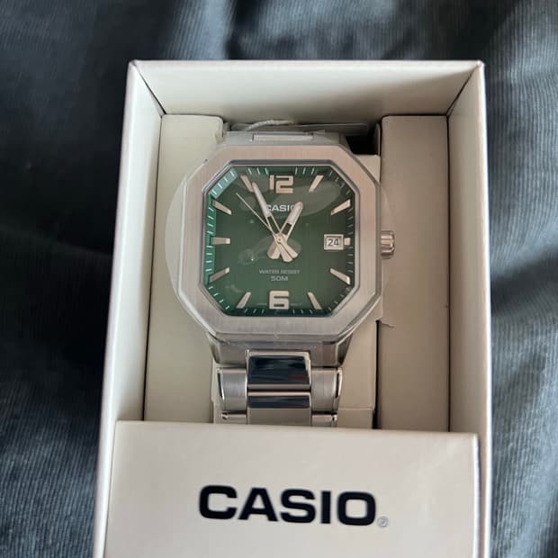 정품 새상품 카시오 파텍필립 맛 MTP-B195D-3AV