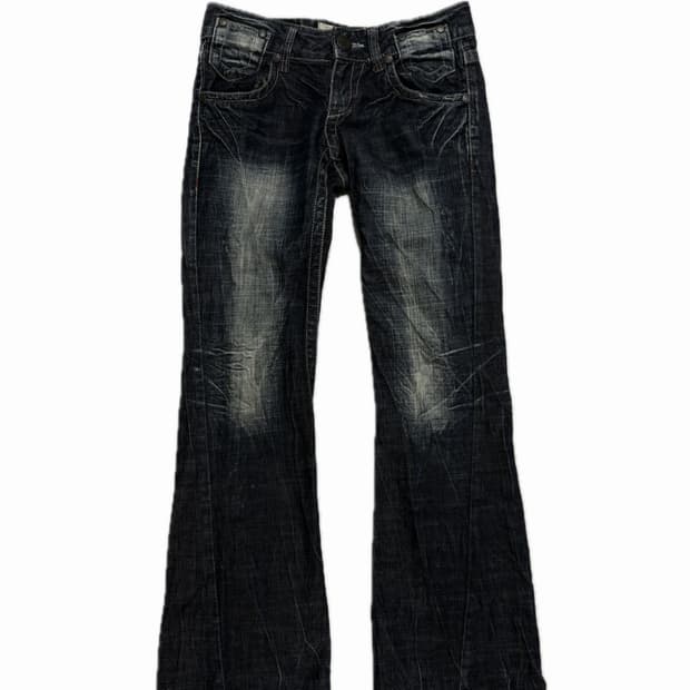 빈티지 데님 부츠 청바지