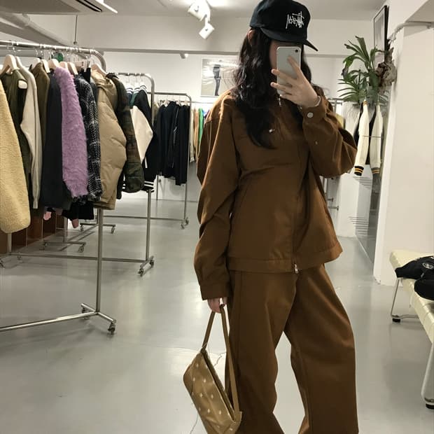 EMMA CLOTHES Over Twill Work Jacket