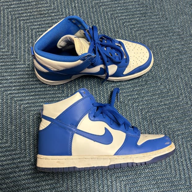 나이키 덩크 하이 블루 