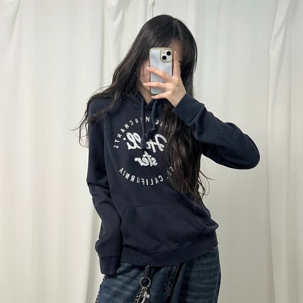 Hollister navy hoodie